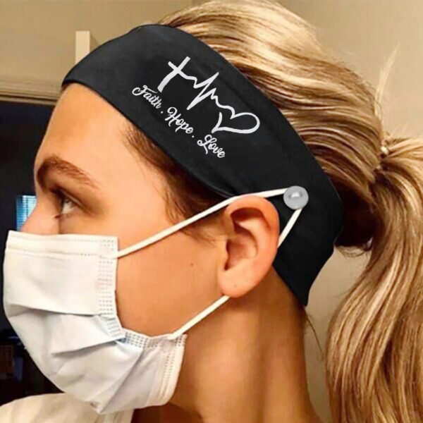 Faith Hope & Love Nurse Headband - Image 7