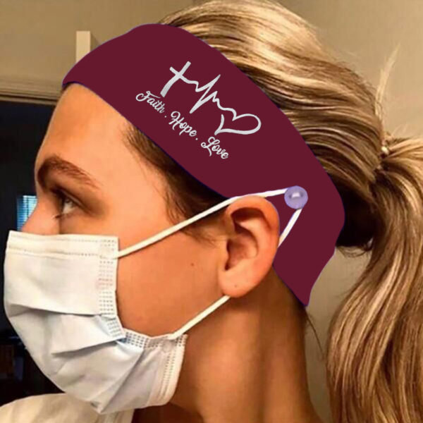 Faith Hope & Love Nurse Headband - Image 8